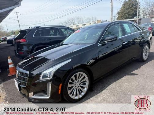Black 2014 Cadillac CTS 2.0L Turbo Luxury