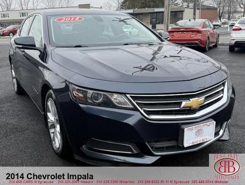 Blue 2014 Chevrolet Impala 2LT