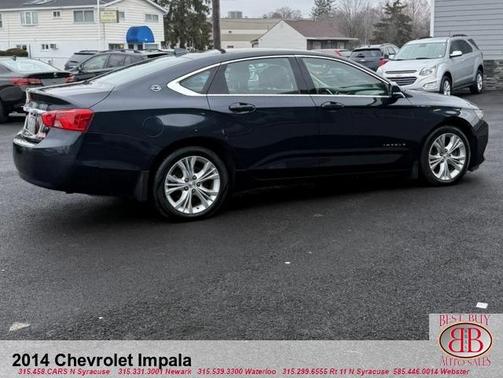 Blue 2014 Chevrolet Impala 2LT