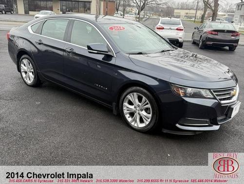 Blue 2014 Chevrolet Impala 2LT