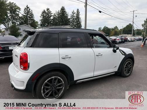 White 2015 MINI Countryman Cooper S ALL4
