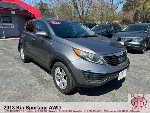 Gray 2013 Kia Sportage LX