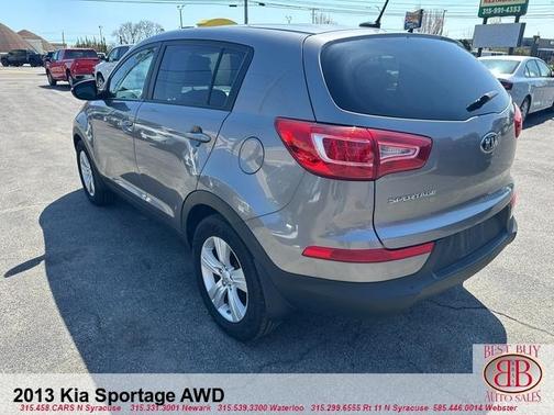 Gray 2013 Kia Sportage LX
