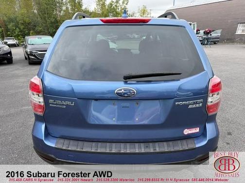 Quartz Blue Pearl 2016 Subaru Forester 2.5i Premium