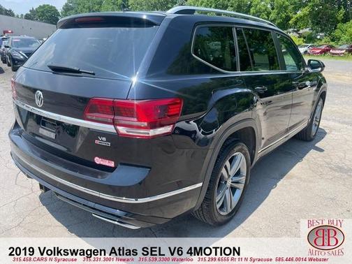2019 Volkswagen Atlas 3.6 V6 SEL R-Line