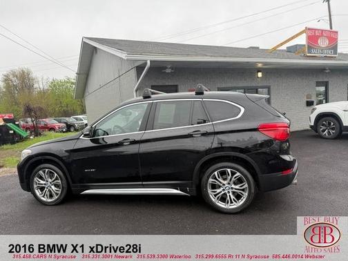 Black 2016 BMW X1 xDrive 28i