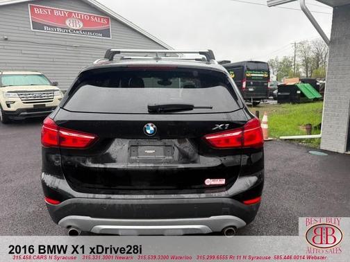 Black 2016 BMW X1 xDrive 28i