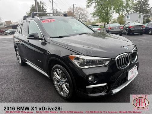 Black 2016 BMW X1 xDrive 28i