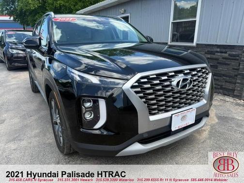 Black 2021 Hyundai PALISADE SEL