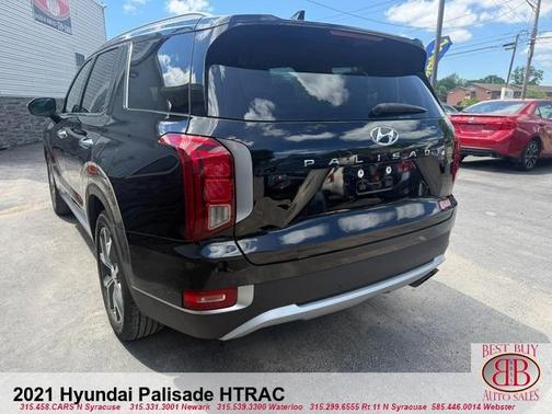 Black 2021 Hyundai PALISADE SEL