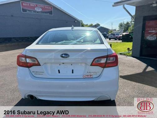 Crystal White Pearl 2016 Subaru Legacy