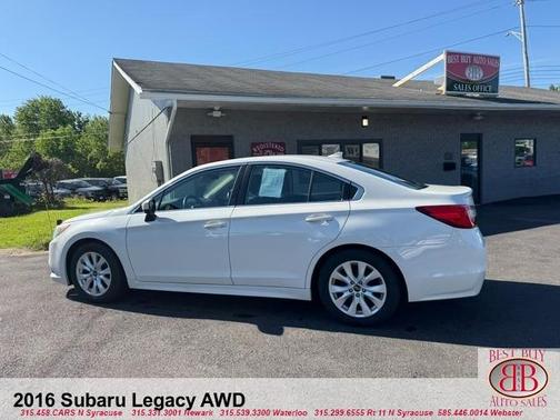Crystal White Pearl 2016 Subaru Legacy