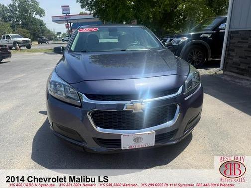 Blue 2014 Chevrolet Malibu 1LS