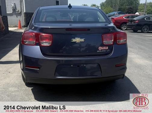 Blue 2014 Chevrolet Malibu 1LS