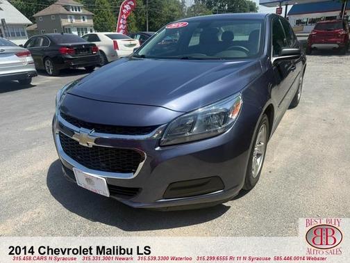 Blue 2014 Chevrolet Malibu 1LS