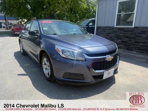Blue 2014 Chevrolet Malibu 1LS