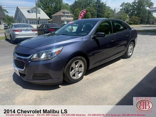 Blue 2014 Chevrolet Malibu 1LS