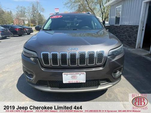 Gray 2019 Jeep Cherokee Limited