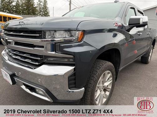 Gray 2019 Chevrolet Silverado 1500 LTZ