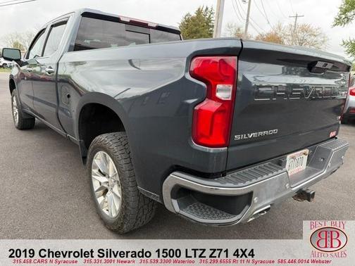 Gray 2019 Chevrolet Silverado 1500 LTZ