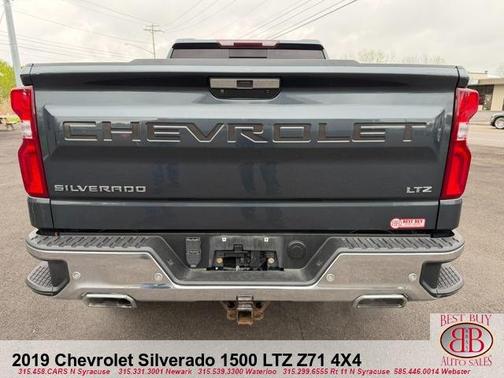 Gray 2019 Chevrolet Silverado 1500 LTZ