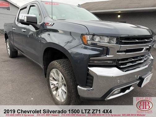 Gray 2019 Chevrolet Silverado 1500 LTZ