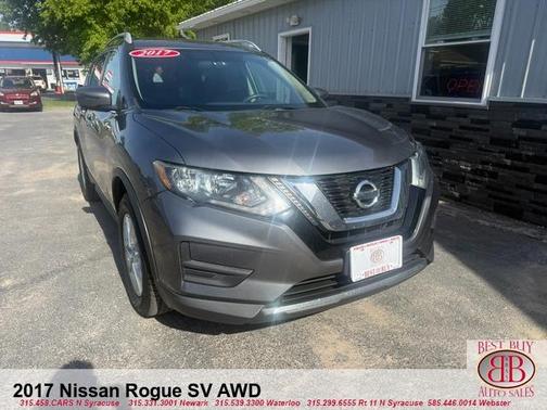 Gun Metallic 2017 Nissan Rogue SV