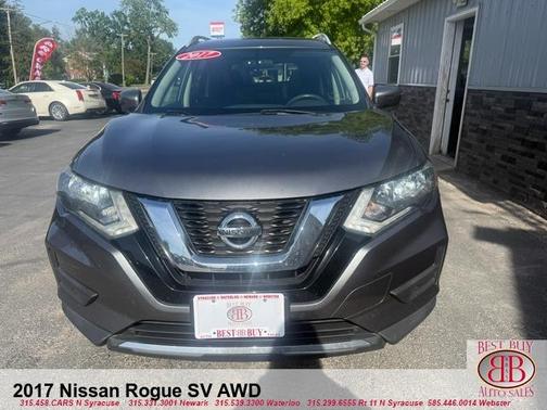 Gun Metallic 2017 Nissan Rogue SV