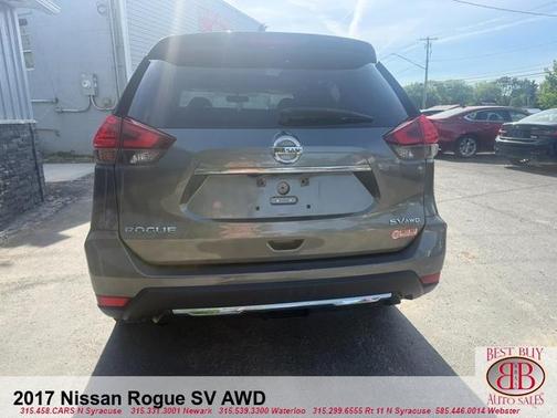Gun Metallic 2017 Nissan Rogue SV