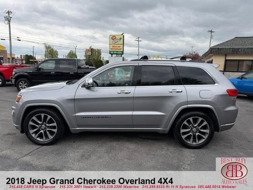 Gray 2018 Jeep Grand Cherokee Overland