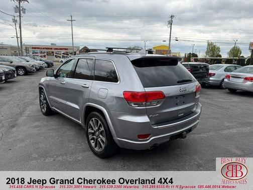 Gray 2018 Jeep Grand Cherokee Overland