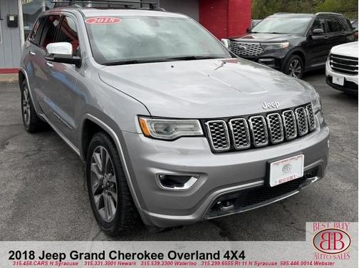 Gray 2018 Jeep Grand Cherokee Overland