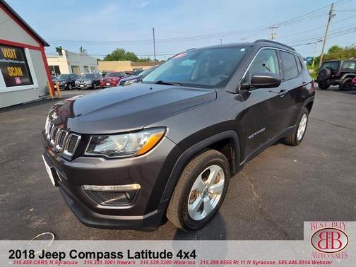 Gray 2018 Jeep Compass Latitude