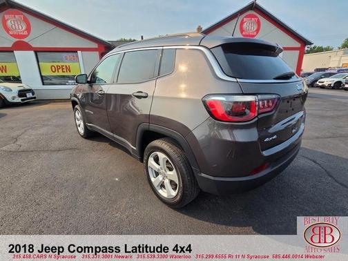Gray 2018 Jeep Compass Latitude