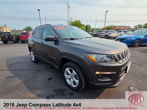 Gray 2018 Jeep Compass Latitude