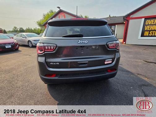 Gray 2018 Jeep Compass Latitude