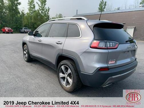 Gray 2019 Jeep Cherokee Limited