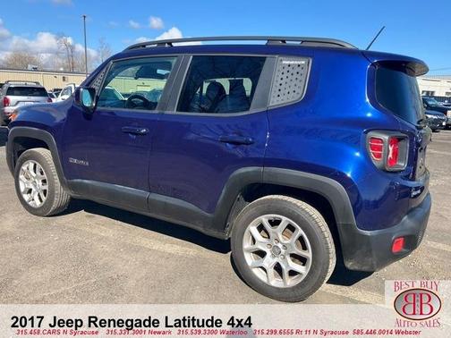 Blue 2017 Jeep Renegade Latitude