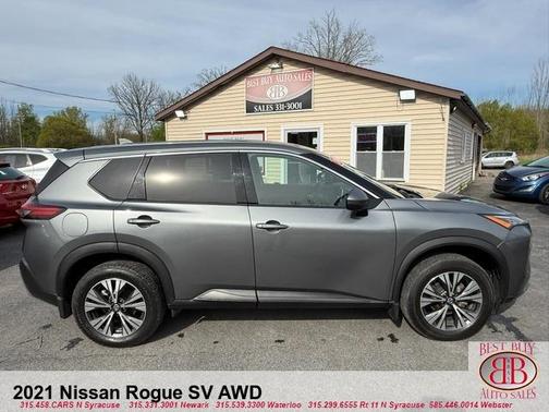 Gun Metallic 2021 Nissan Rogue SV