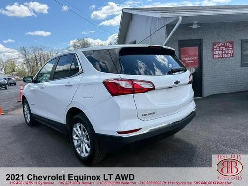 White 2021 Chevrolet Equinox 1LT