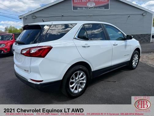 White 2021 Chevrolet Equinox 1LT