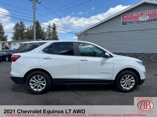 White 2021 Chevrolet Equinox 1LT