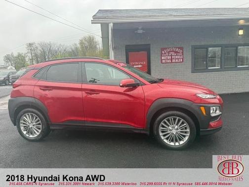 Pulse Red 2018 Hyundai KONA SEL