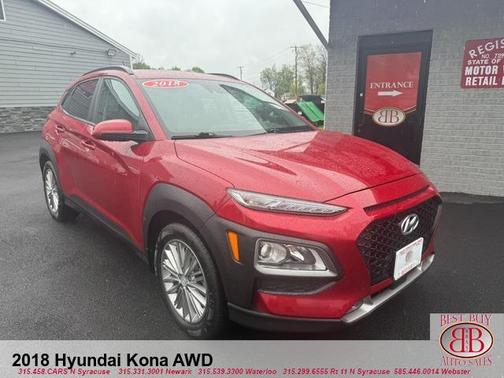 Pulse Red 2018 Hyundai KONA SEL