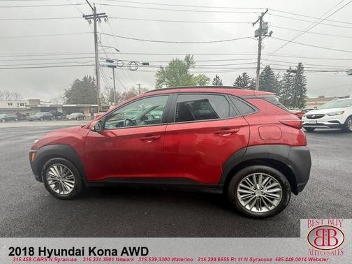 Pulse Red 2018 Hyundai KONA SEL