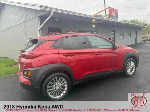 Pulse Red 2018 Hyundai KONA SEL