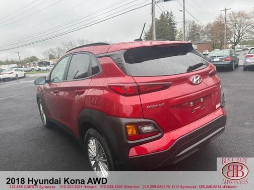 Pulse Red 2018 Hyundai KONA SEL