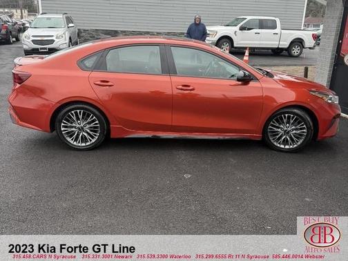 Orange 2023 Kia Forte GT-Line