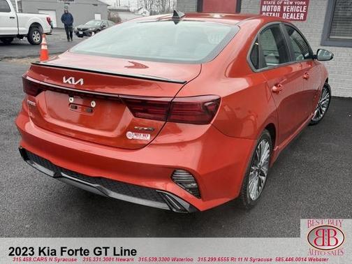 Orange 2023 Kia Forte GT-Line