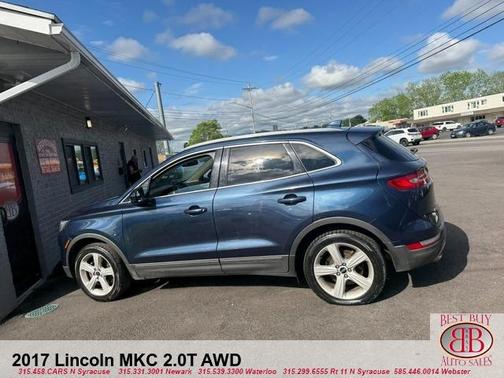 Blue 2017 Lincoln MKC Premiere